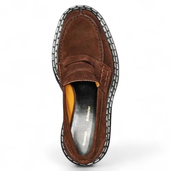 Proenza Schouler Women's Lug Sole Platform Loafers - Size 8 - Picture 3 of 5